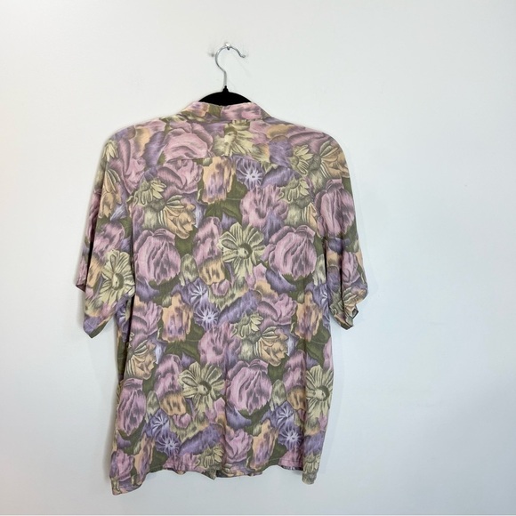 Vintage Relance purple floral midi skirt blouse set S - Picture 4 of 16